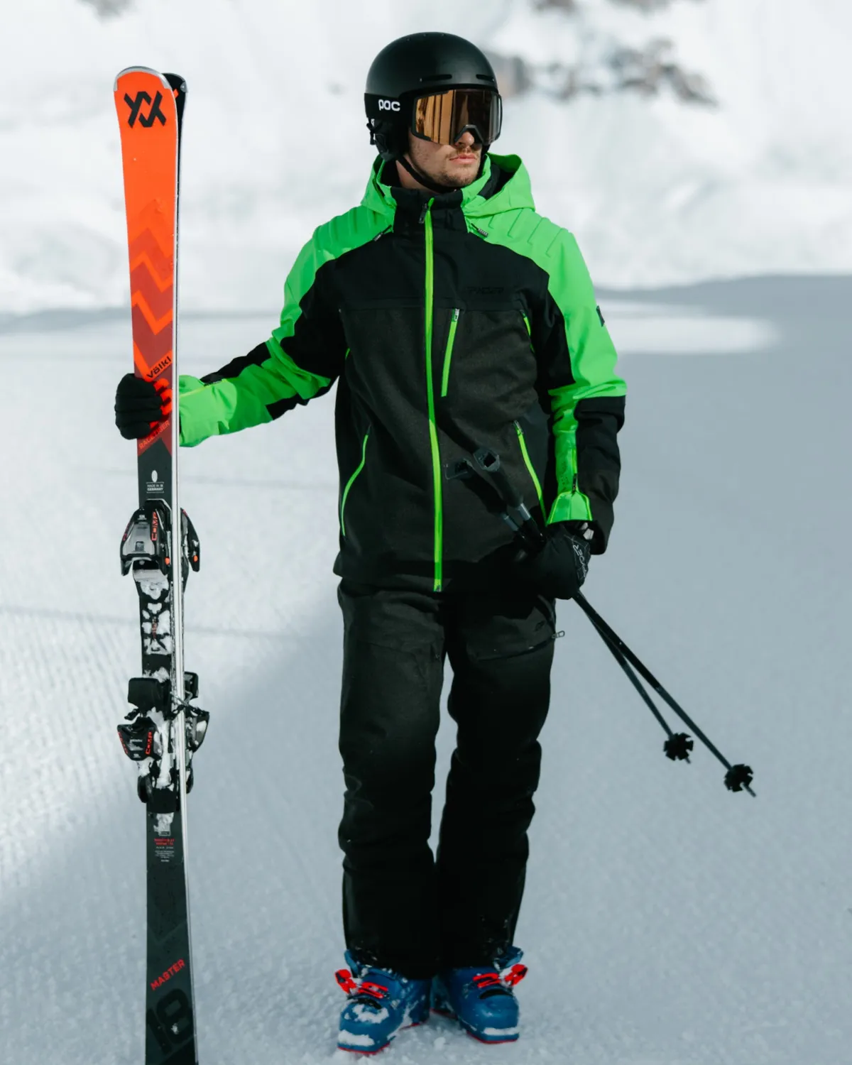 Spyder Bormio skibukse herre Black 30K vanntett