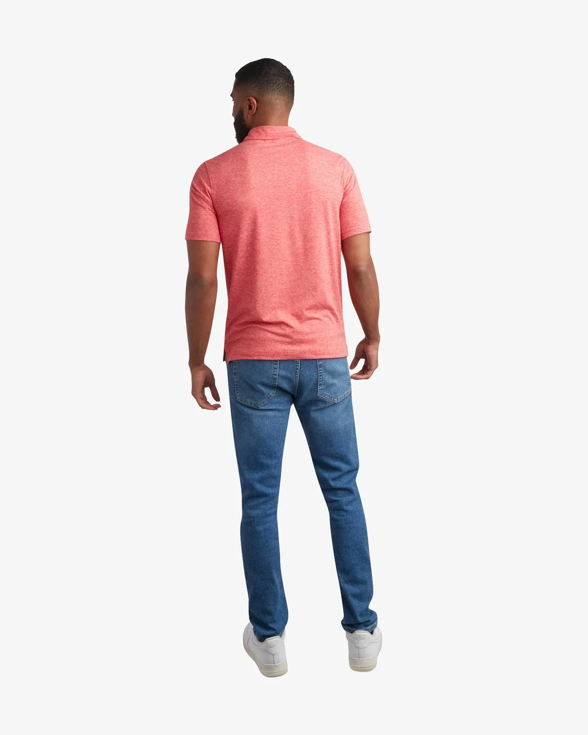 Spyder Jersey polo herre spyder red stretch