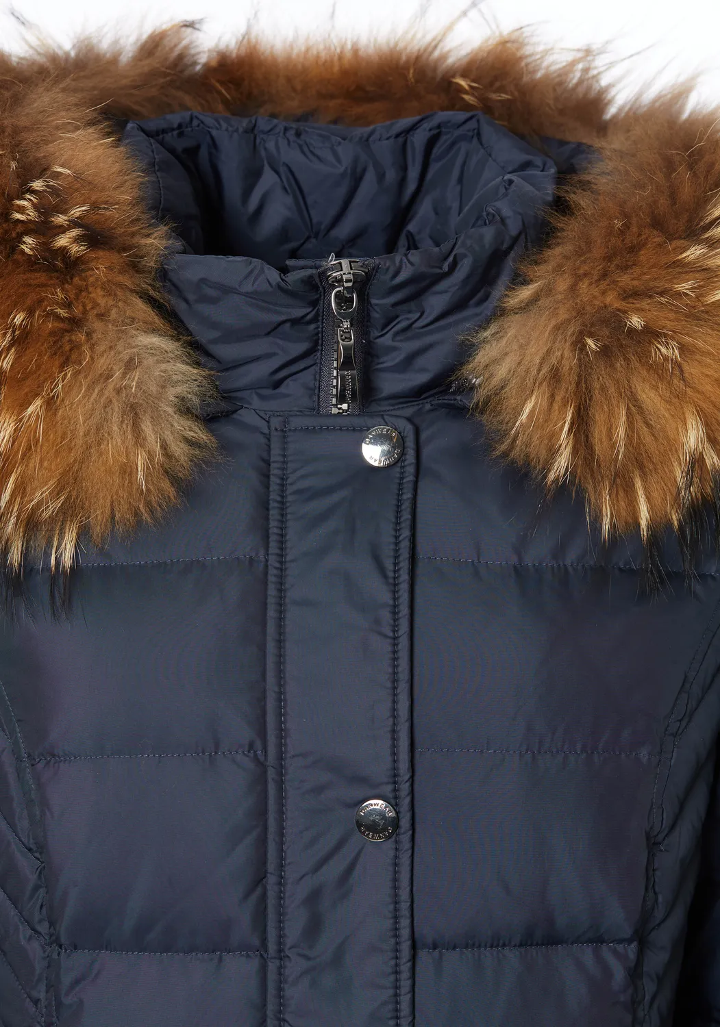 Danwear Alfa R vinterjakke 08 navy lang