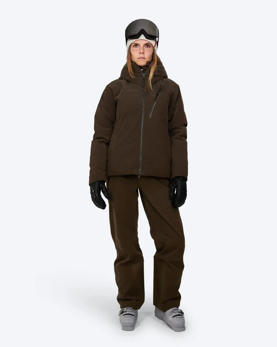 The Mountain Studio D-5 WC Reversible Cord dunjakke Delicioso Brown vendbar