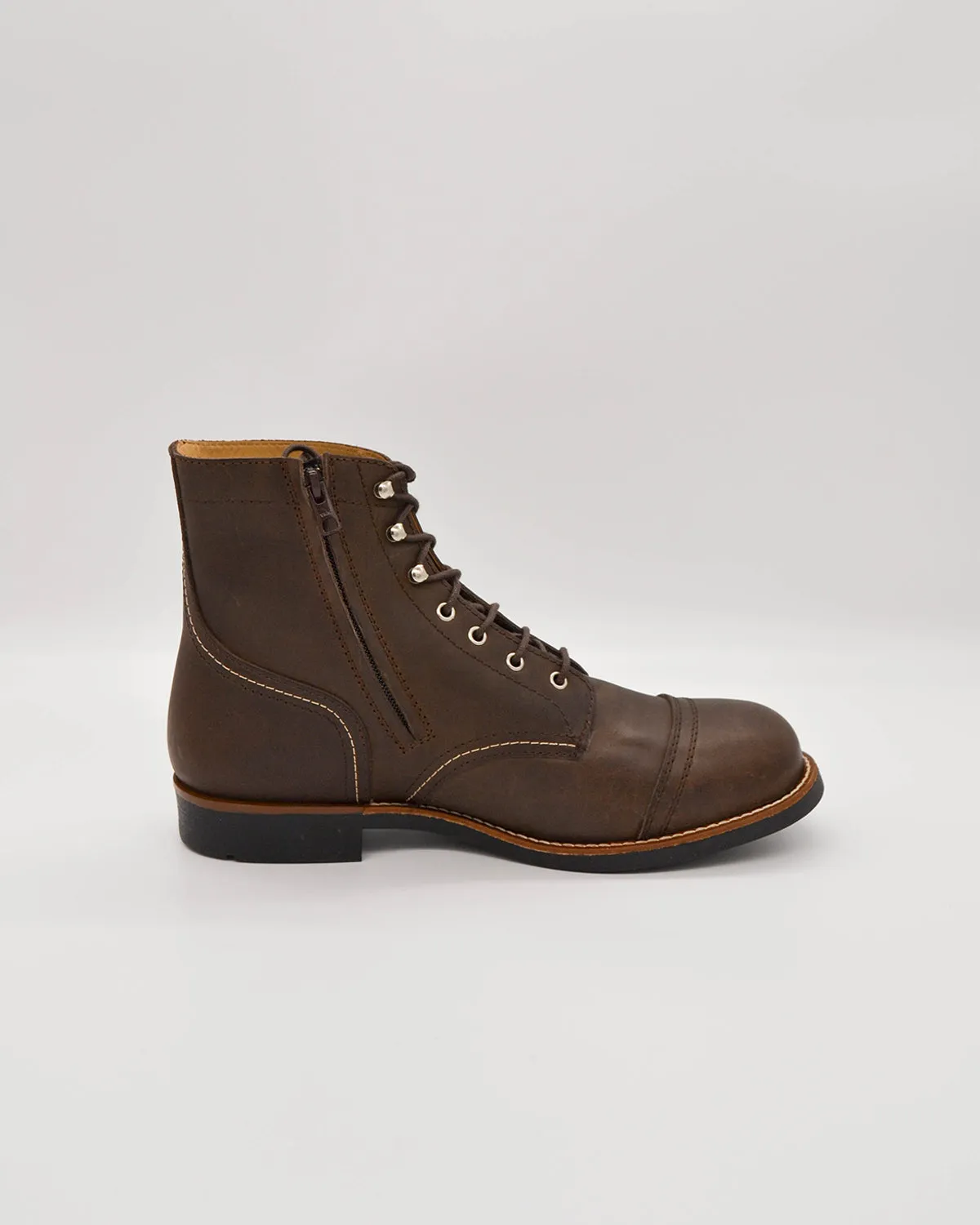 Rokker Moto Ranger Brown motorsykkelstøvler brun skinn