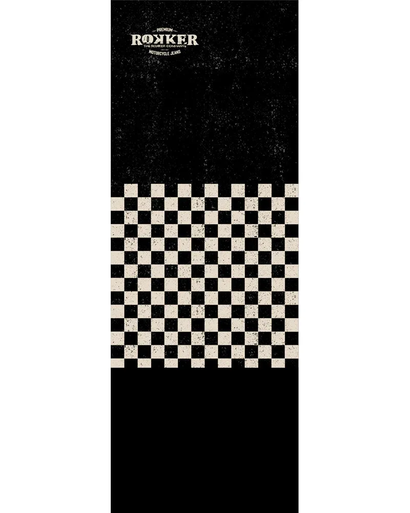 Rokker Fleece Tube hals svart fleece varm