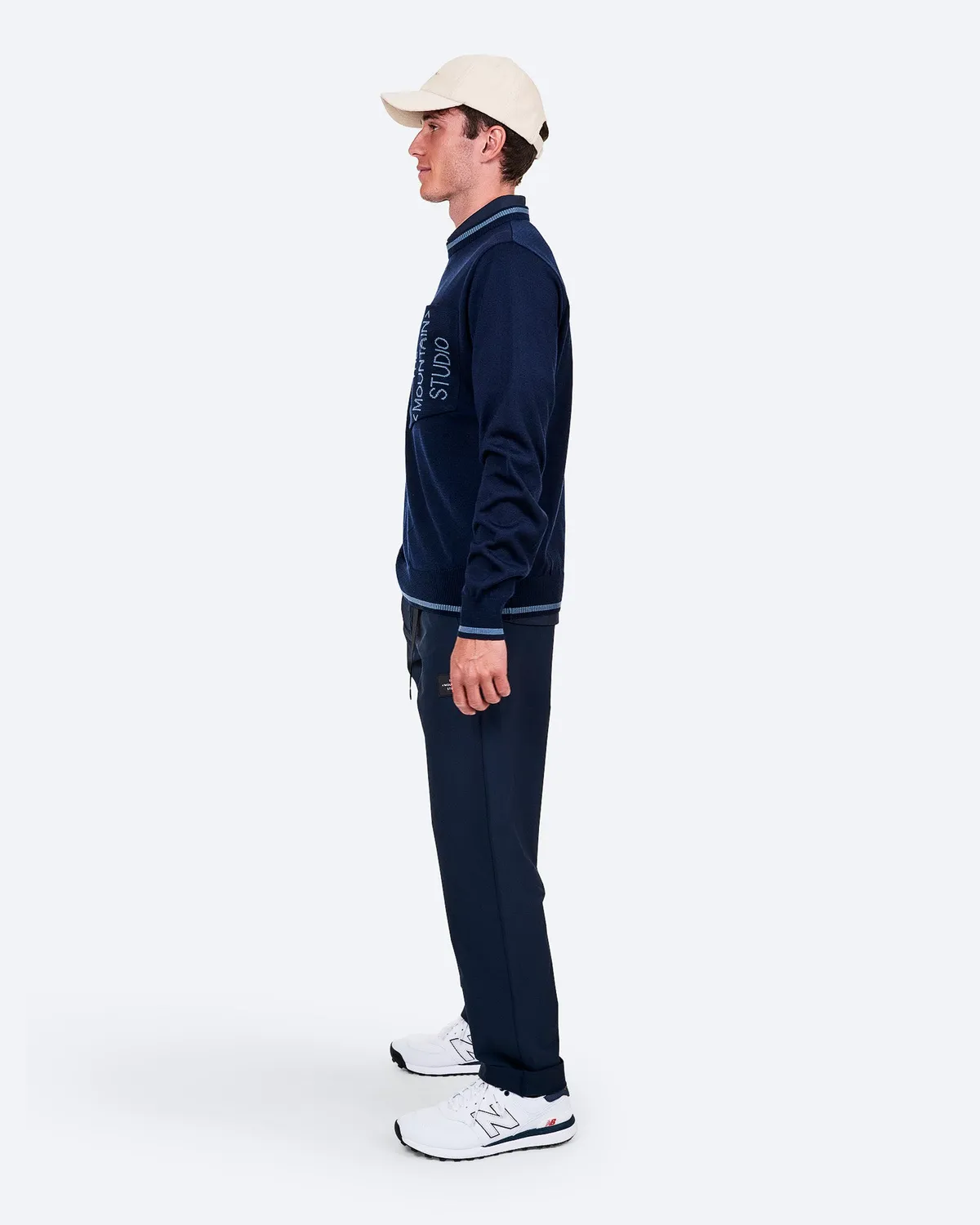 The Mountain Studio K-13 genser Sky Captain merino