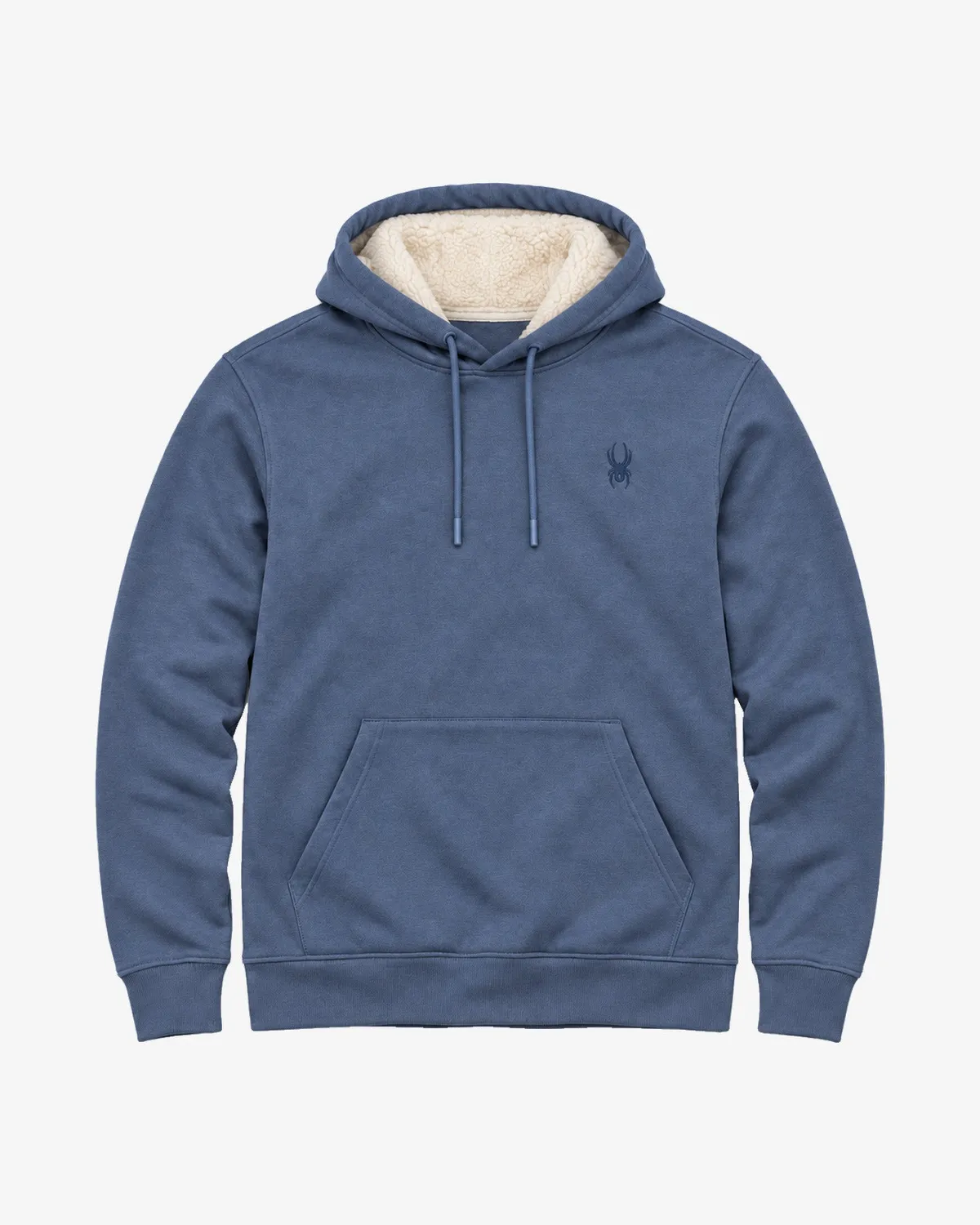 Spyder Pullover Sherpa Hoodie Herre Svart Varm