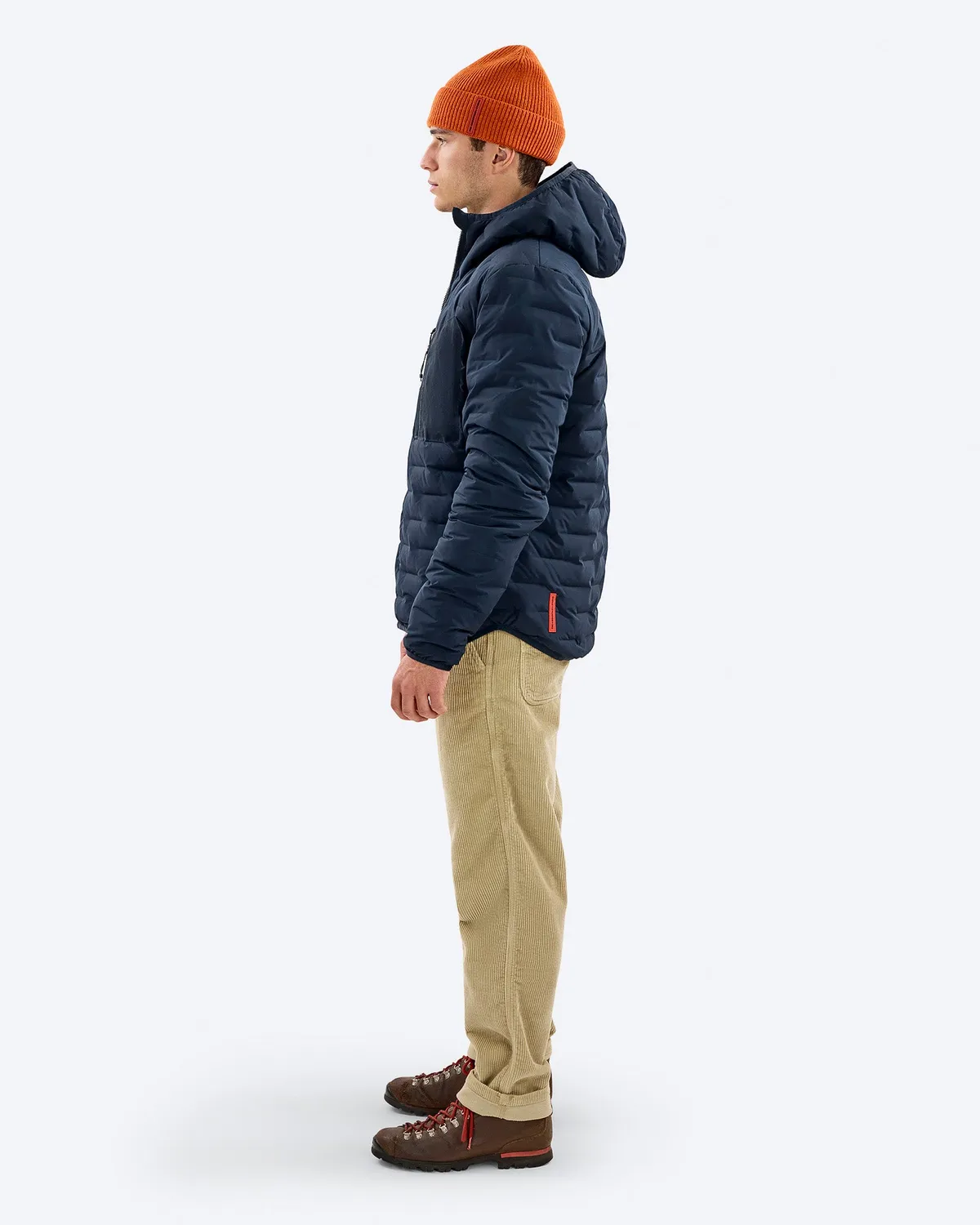 The Mountain Studio D-3 RL vendbar dunjakke 750 Sky Captain
