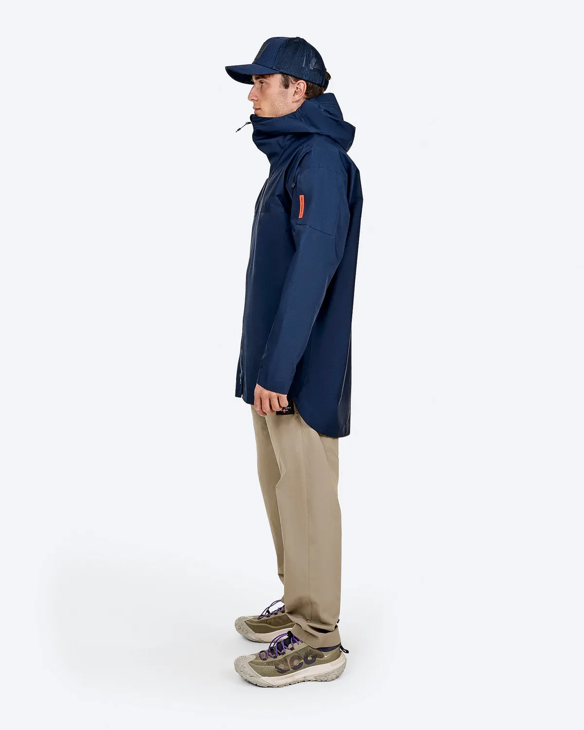 The Mountain Studio A-3 L Alp 3 skallparka lyseblå 3-lags