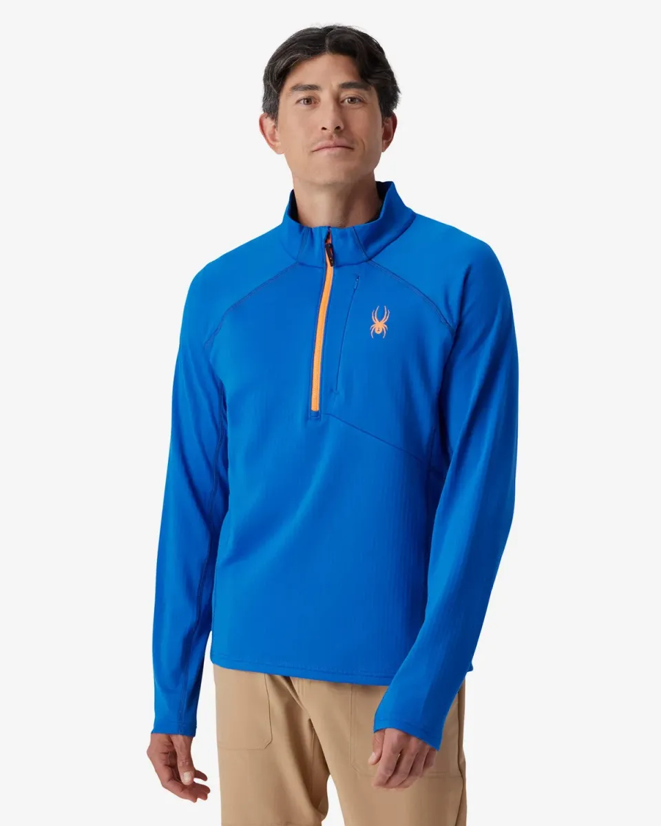 Spyder Gridweb fleecegenser herre bold blue