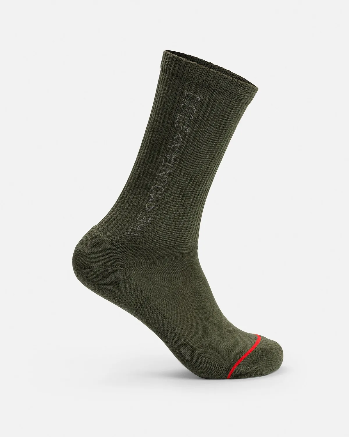 The Mountain Studio W-12 Hike tursokker Forest Green bomull