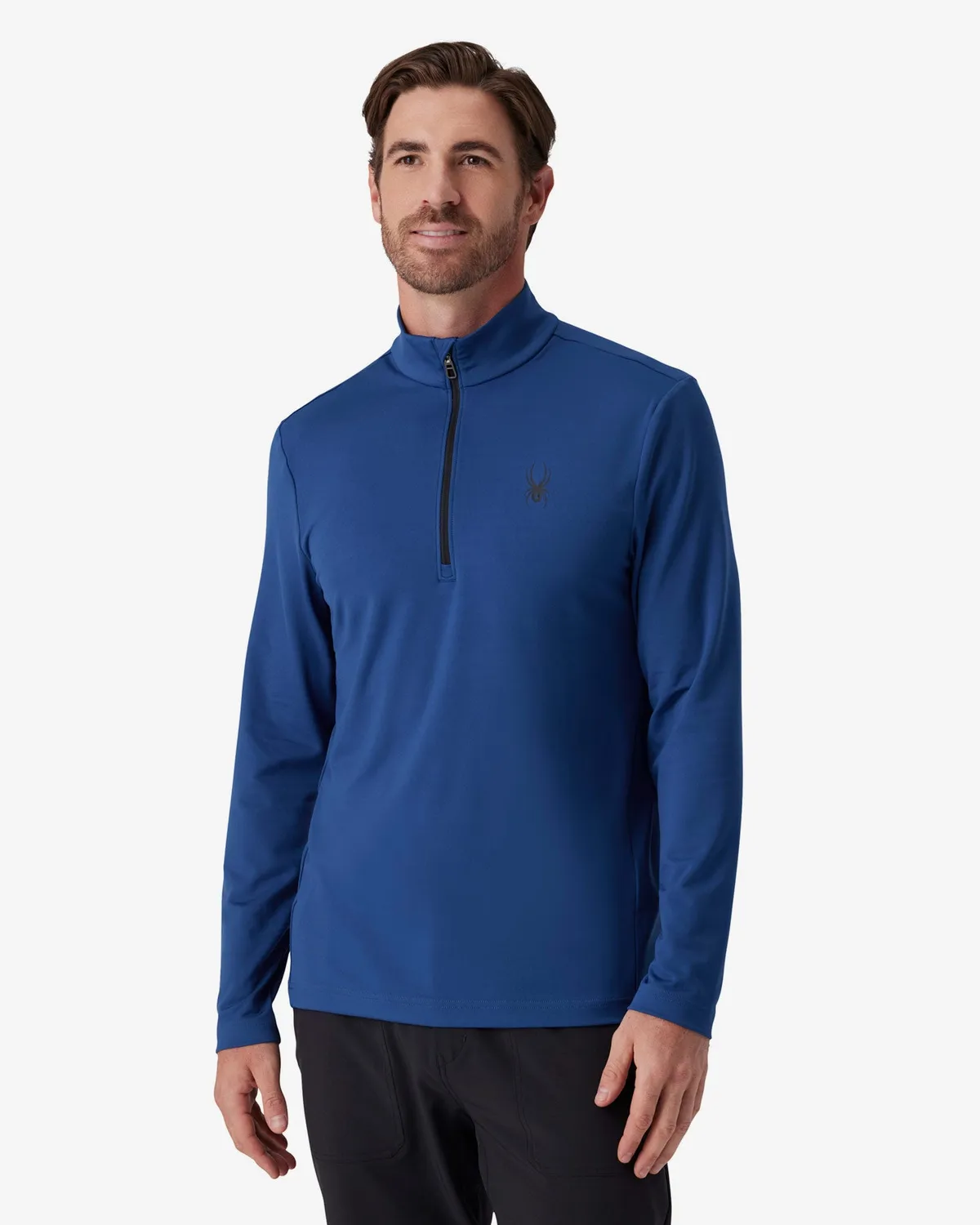 Spyder Prospect 1/2 Zip fleecegenser bold blue M til ski