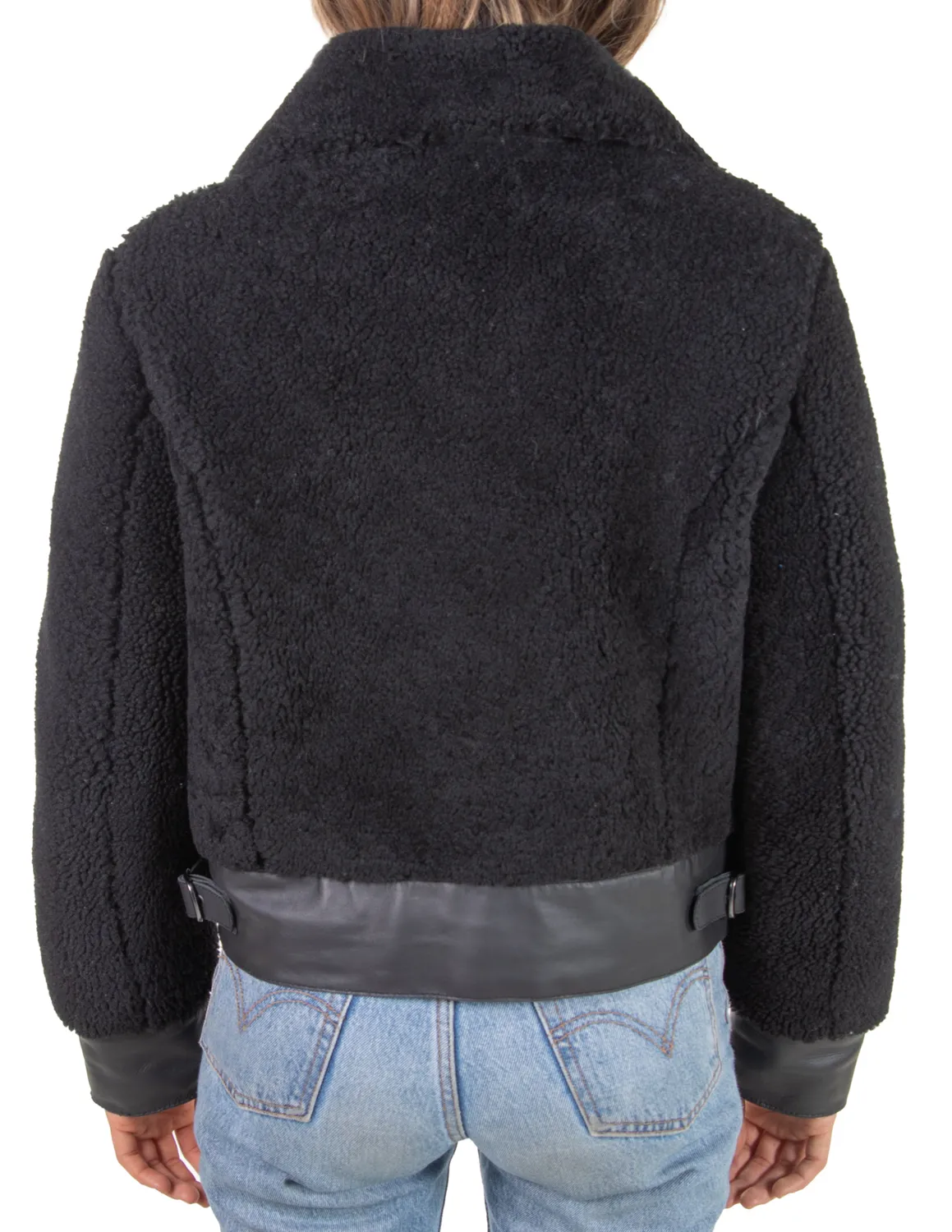 Schott NYC 2125W bomberjakke ebony saueskinn