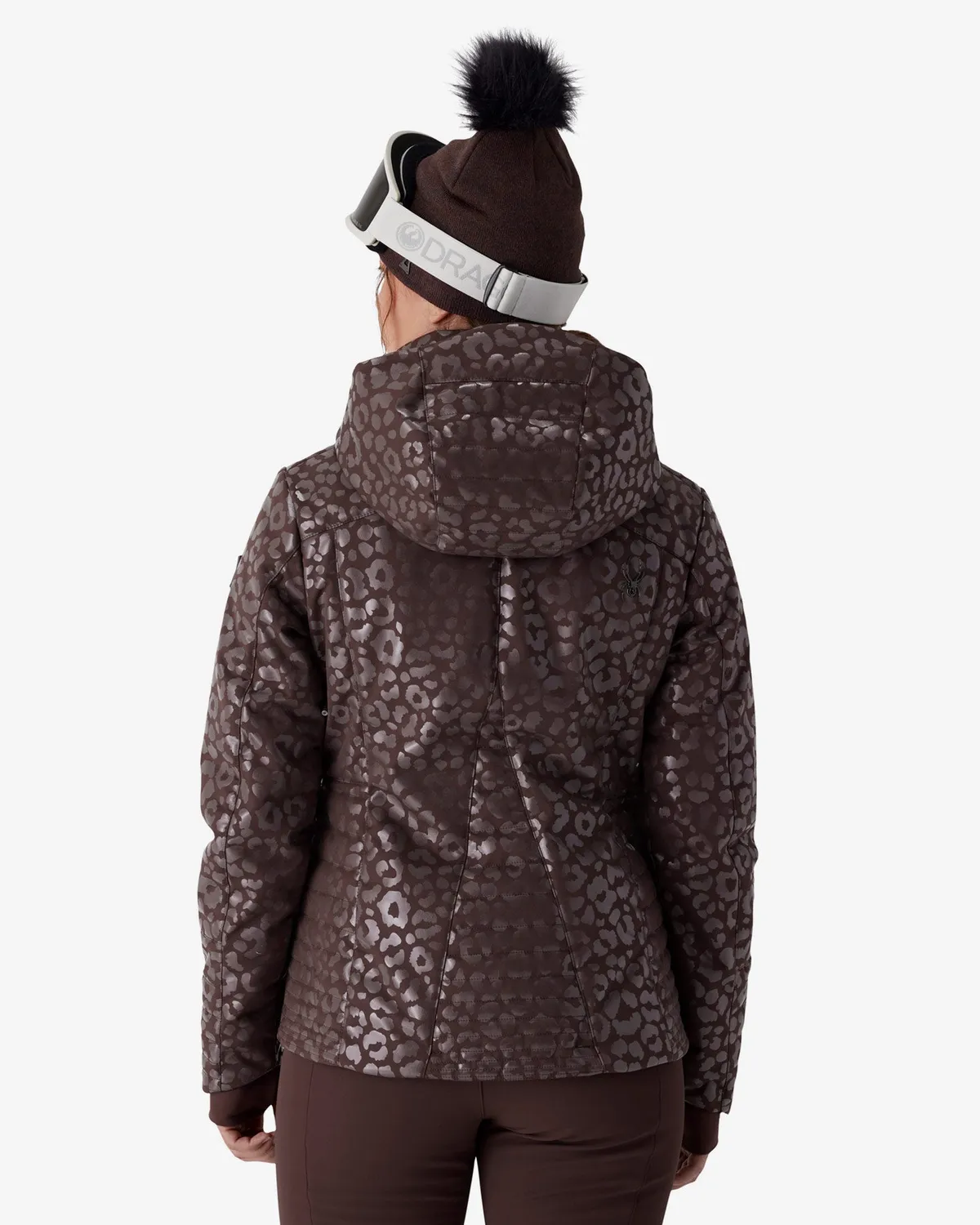 Spyder Schatzi skijakke leopard vanntett 30K