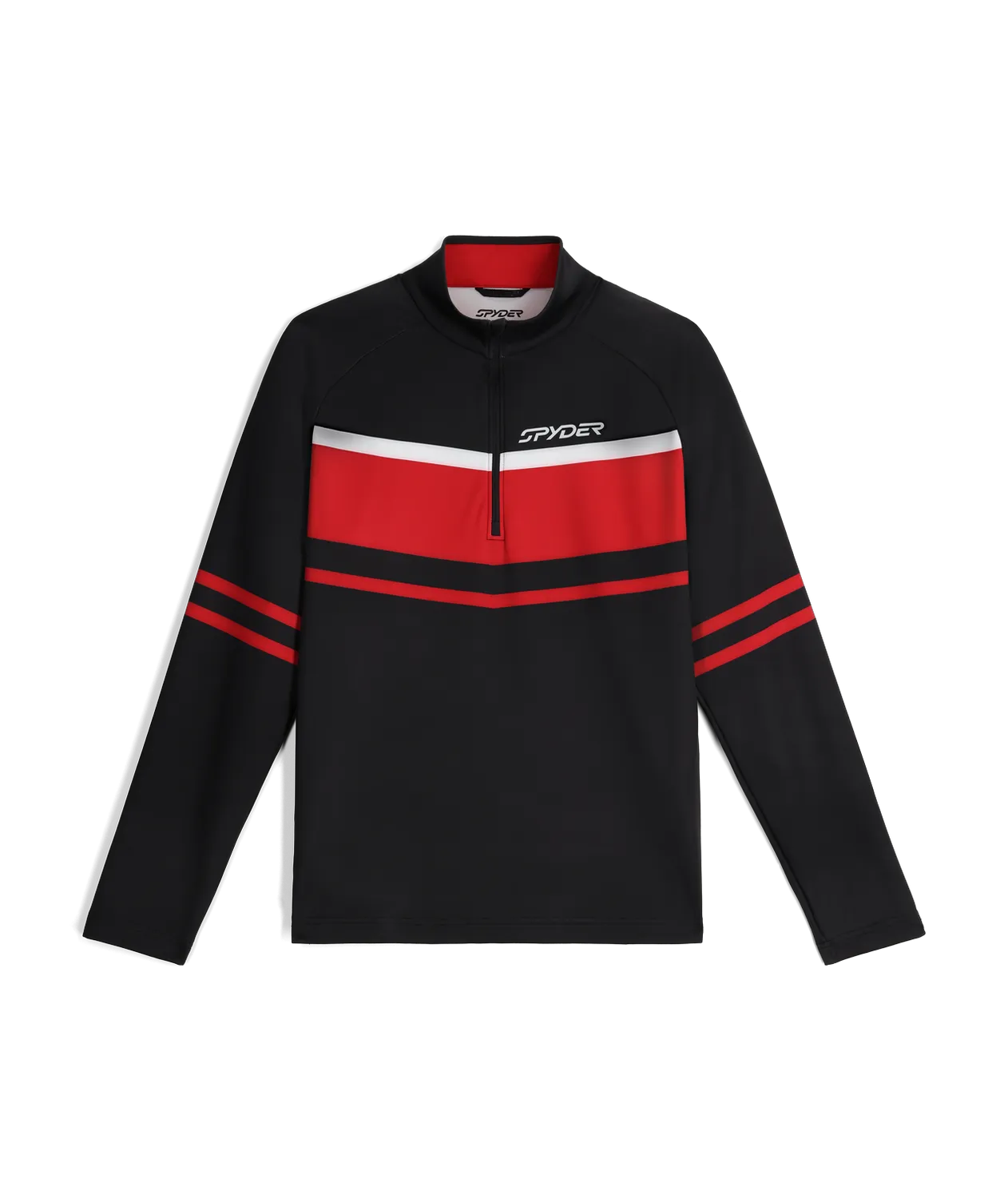 Spyder Legacy Half Zip genser herre svart UPF 50+