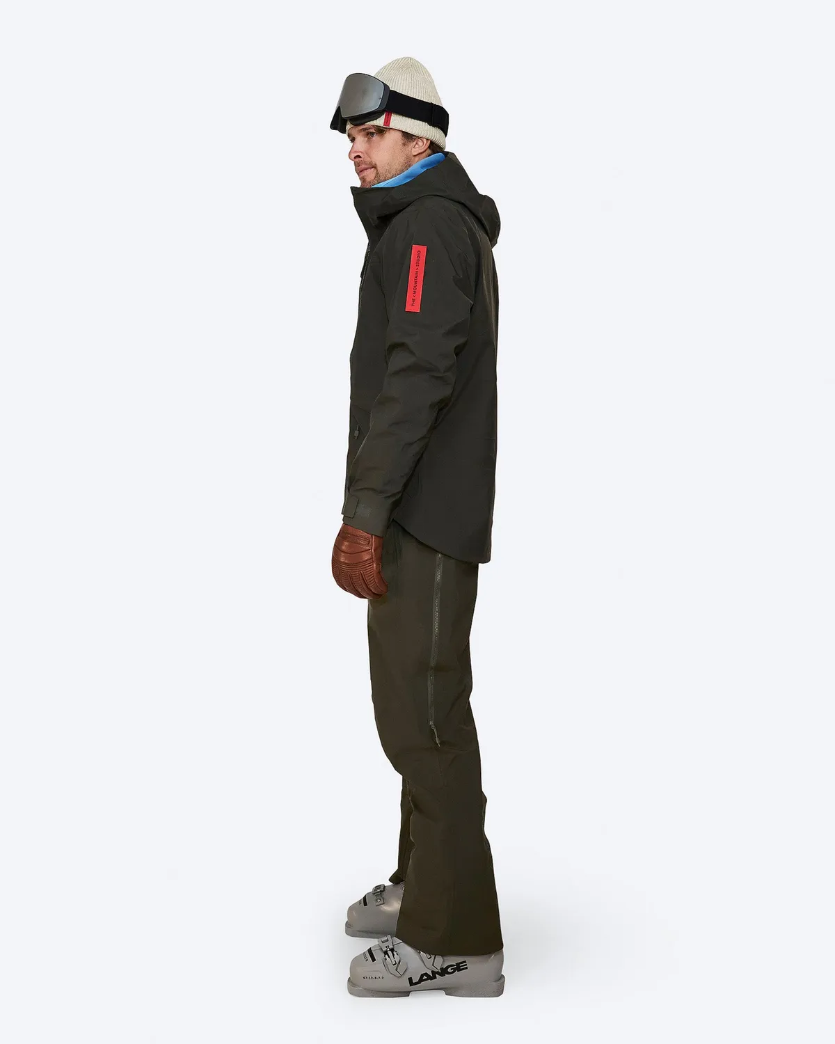 The Mountain Studio Z-2 EPE GORE-TEX skalljakke Peat vanntett