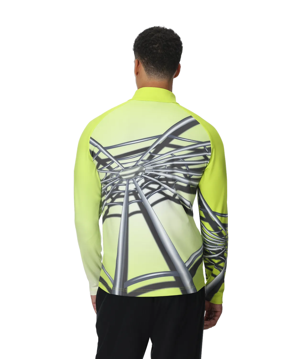 Spyder Legacy half-zip genser lime tettsittende