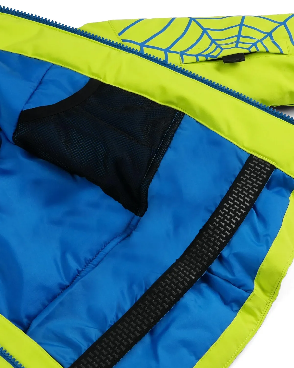 Spyder Challenger skijakke lime smågutt vanntett
