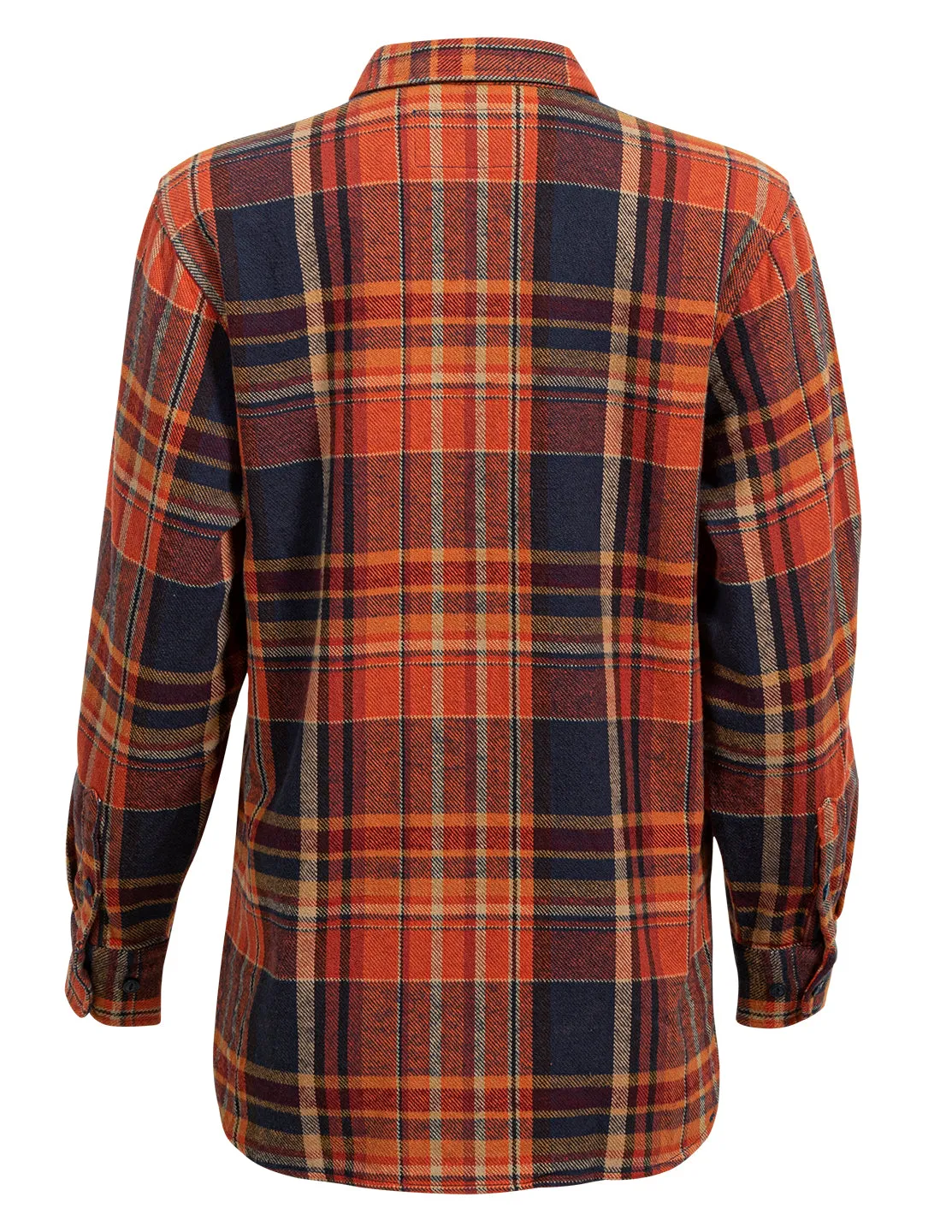 Schott NYC SH235W flanellskjorte dame sennep rutete