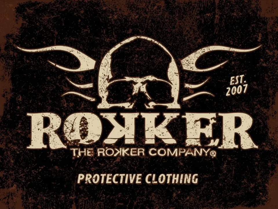 Rokker Tin Sign Vintage blikskilt 30x20 cm