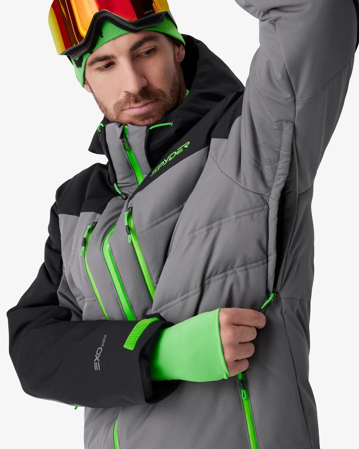 Spyder Scout syntetisk dunjakke herre storm vanntett