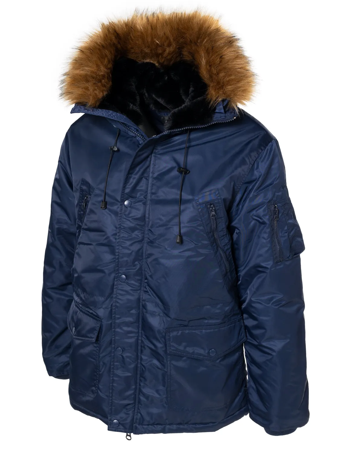 Schott NYC 9238 N-3B vinterjakke svart – nylon