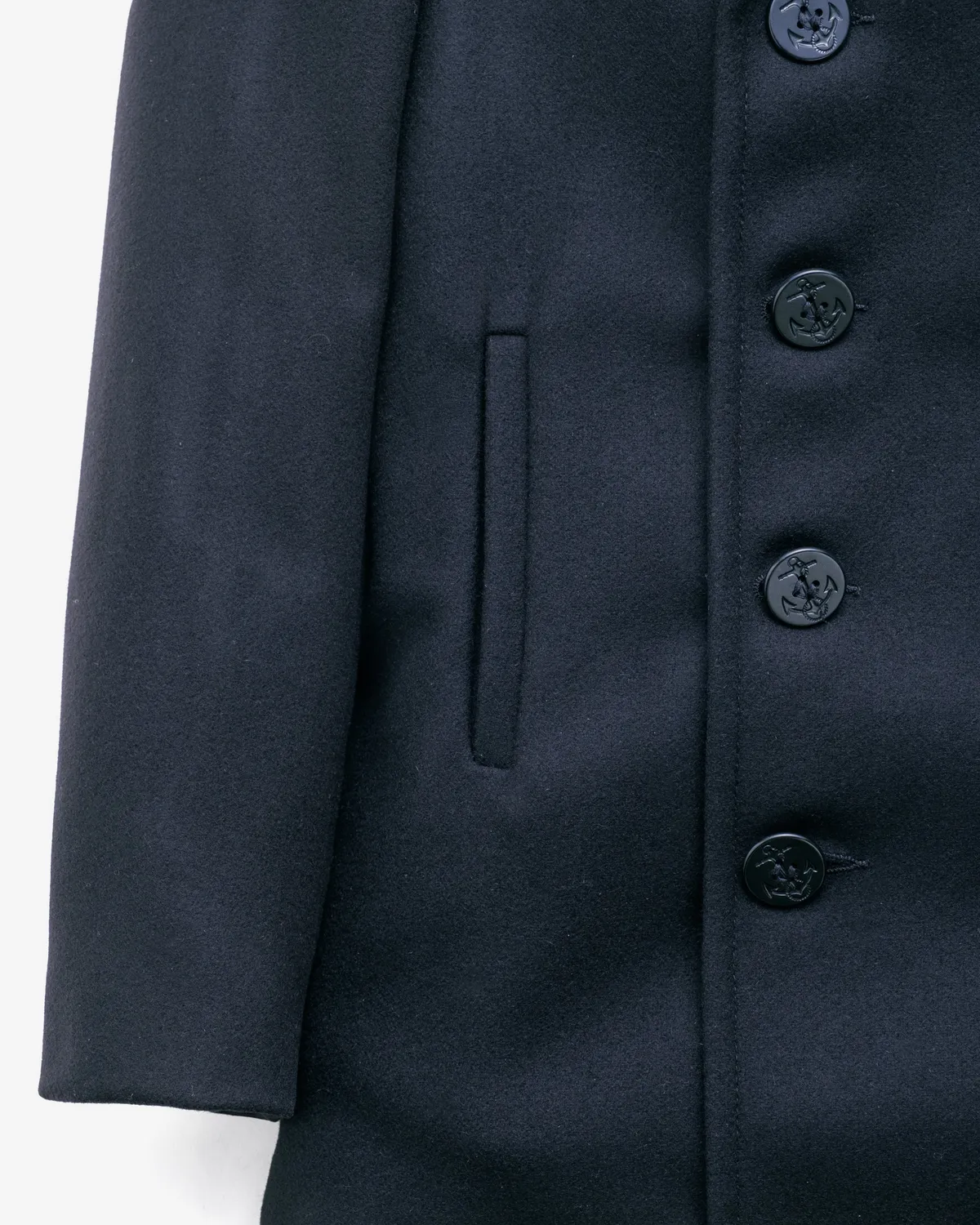 Schott NYC 707 peacoat marine ullblanding