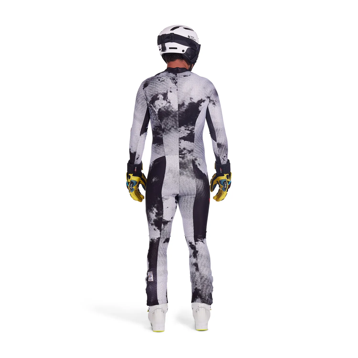 Spyder World Cup DH renndress hvit FIS-godkjent