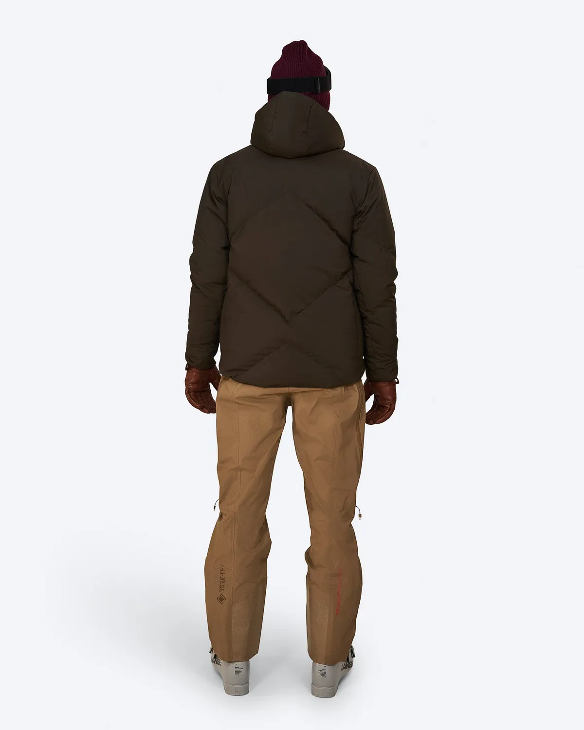 The Mountain Studio D-1 RC dunjakke Delicioso Brown