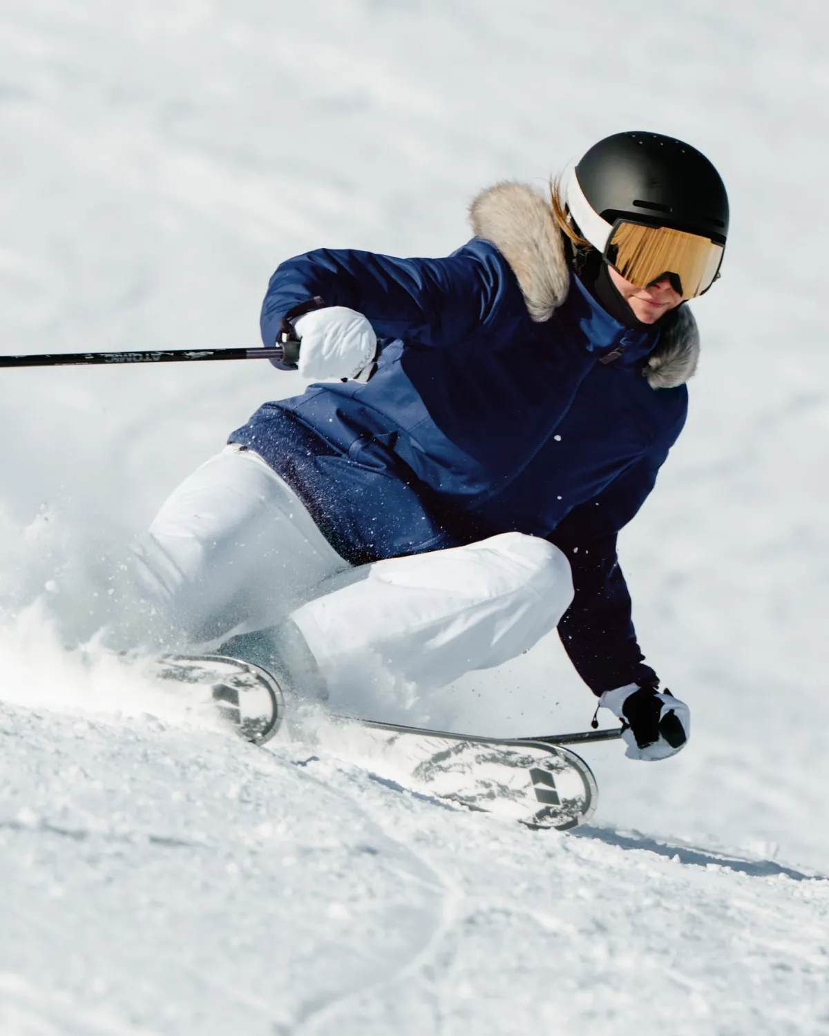 Spyder Winner skibukse hvit 20K 3 lengder