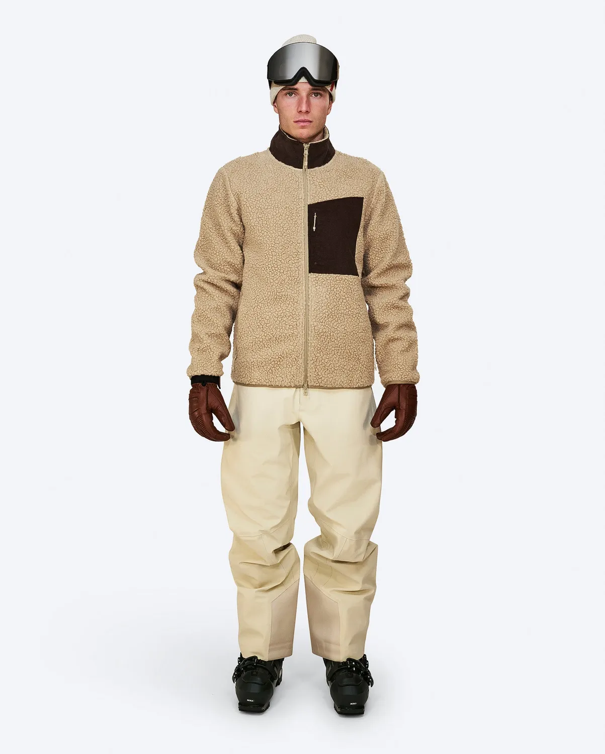 The Mountain Studio M-11 C pilejakke Kelp ull