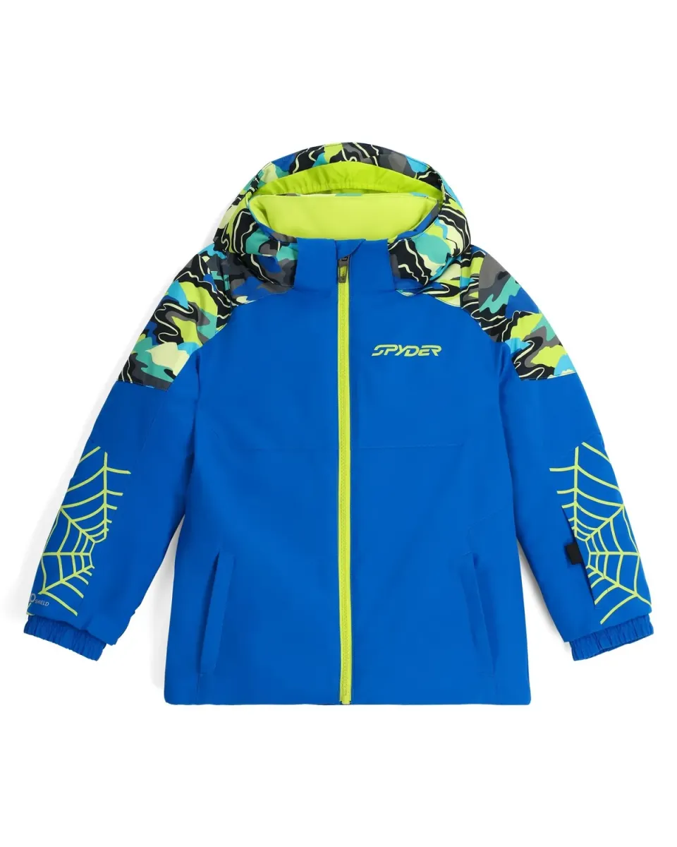 Spyder Challenger skijakke Lime gutt vanntett