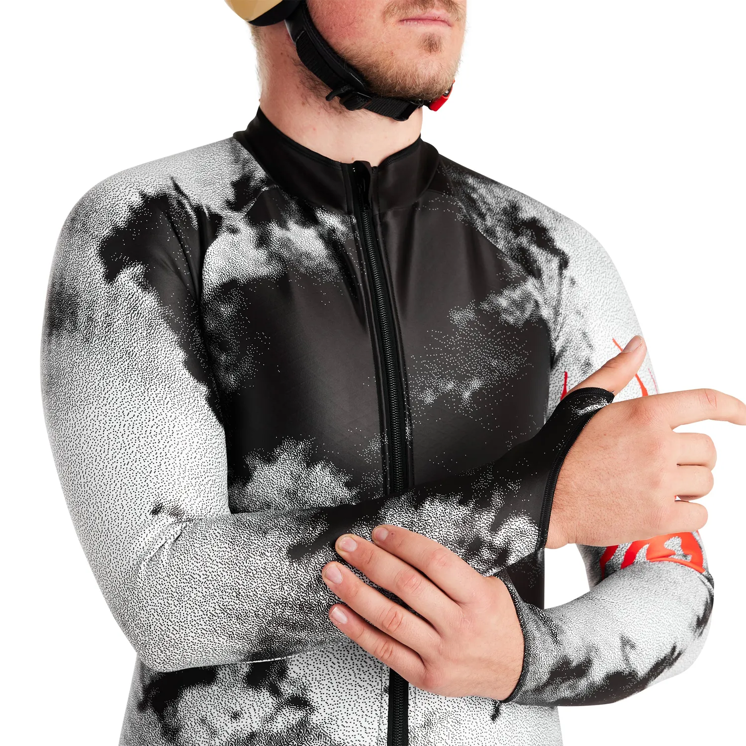 Spyder World Cup DH renndress hvit FIS-godkjent