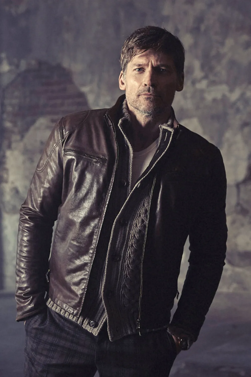 Matchless Osborne Blouson skinnjakke antique brown