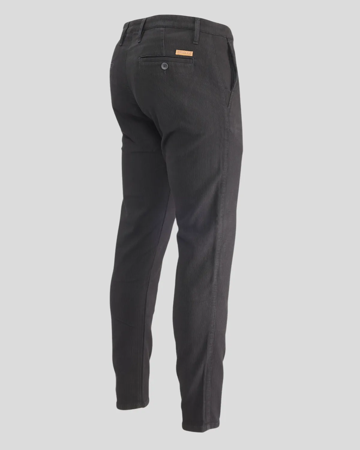 Rokker Cord Chino Black motorsykkelbukse svart AA