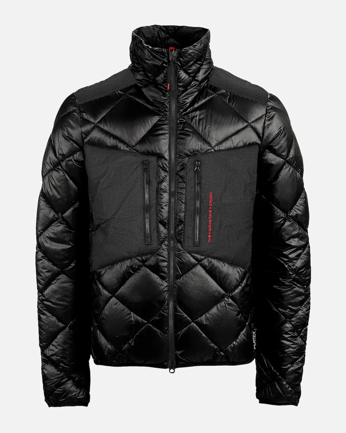 The Mountain Studio D-8 PRO dunjakke Black Onyx 800 fill