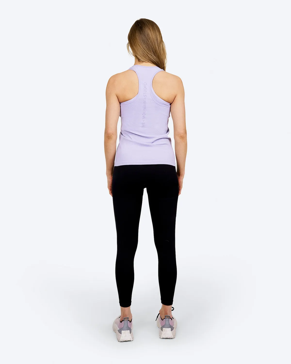 The Mountain Studio T-15 W Two Tone Tech singlet lavender aura