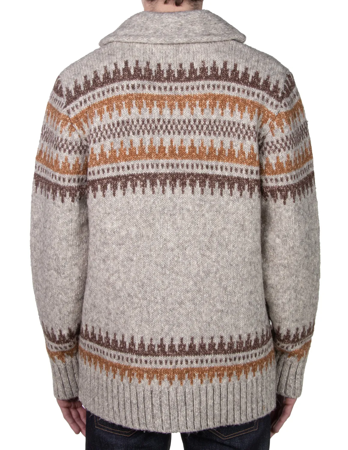 Schott NYC SW2137 cardigan limestone yakblend