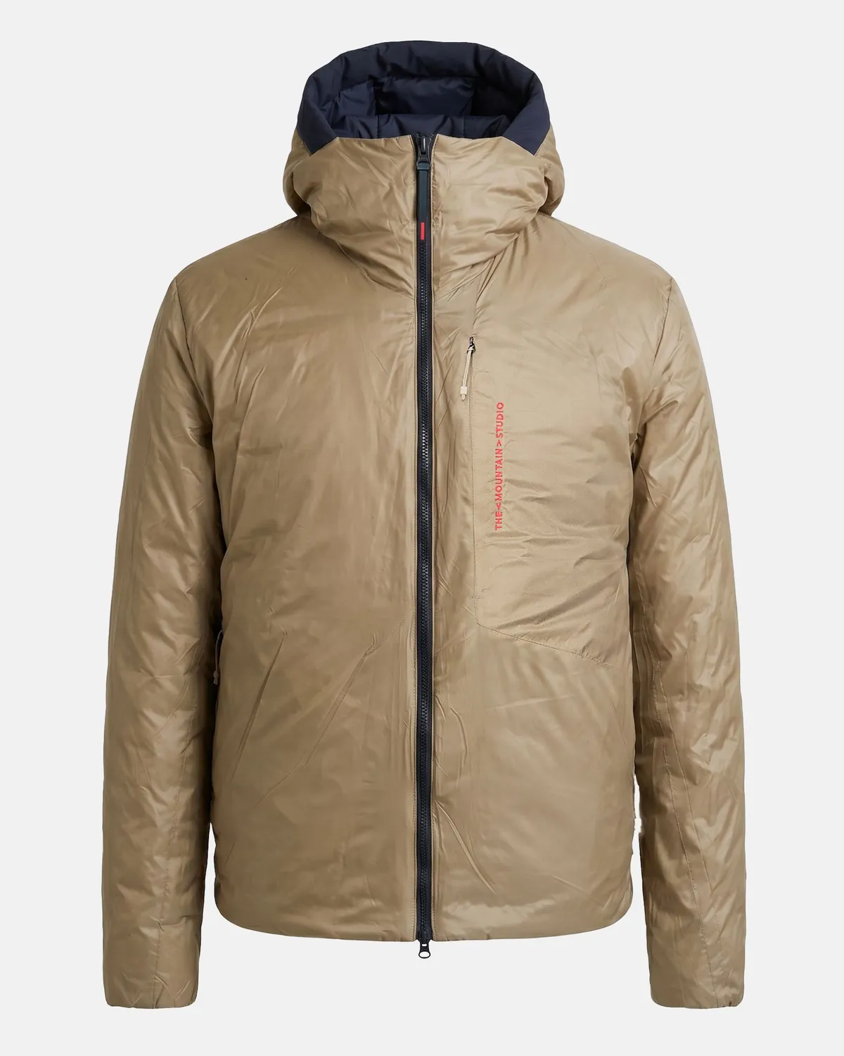 The Mountain Studio D-3 RL dunjakke Sky Captain-Kelp vendbar
