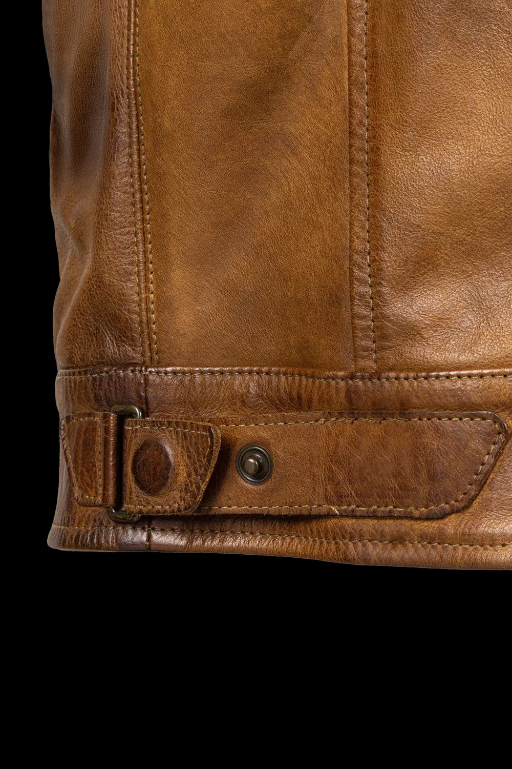 Matchless Hampstead skinnjakke antique cuero nubuck