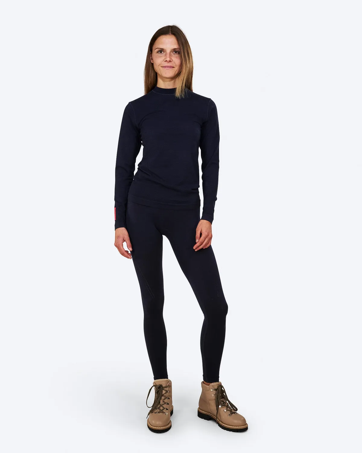 The Mountain Studio U-10 W Seamless ullbukse Sky Captain merino