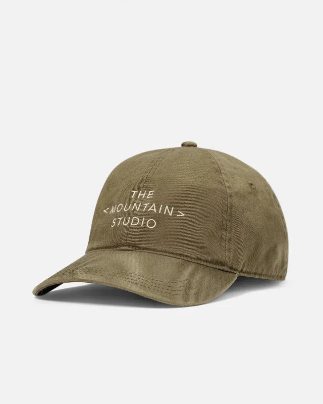 The Mountain Studio C-4 caps unisex Forest Green økologisk