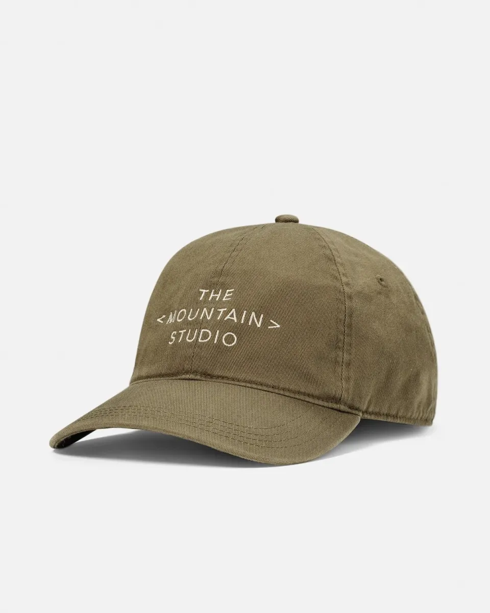 The Mountain Studio C-4 caps unisex Forest Green økologisk