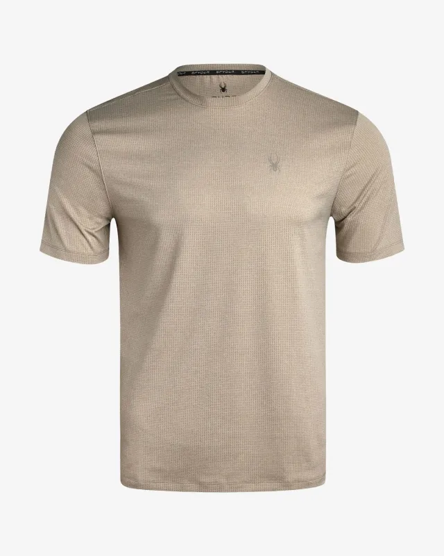 Spyder Short Sleeve t-skjorte herre gravel