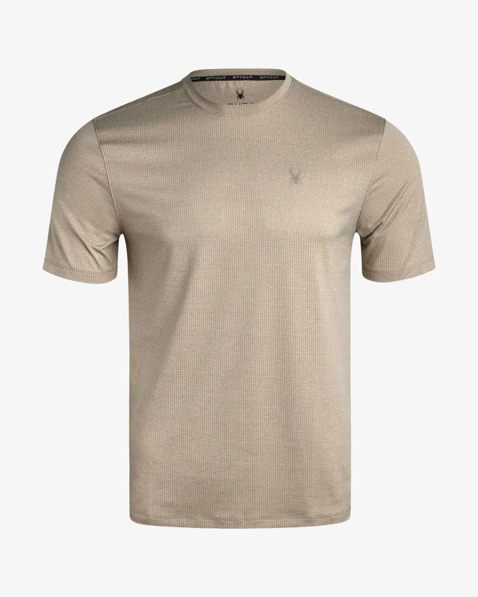 Spyder Short Sleeve t-skjorte herre gravel