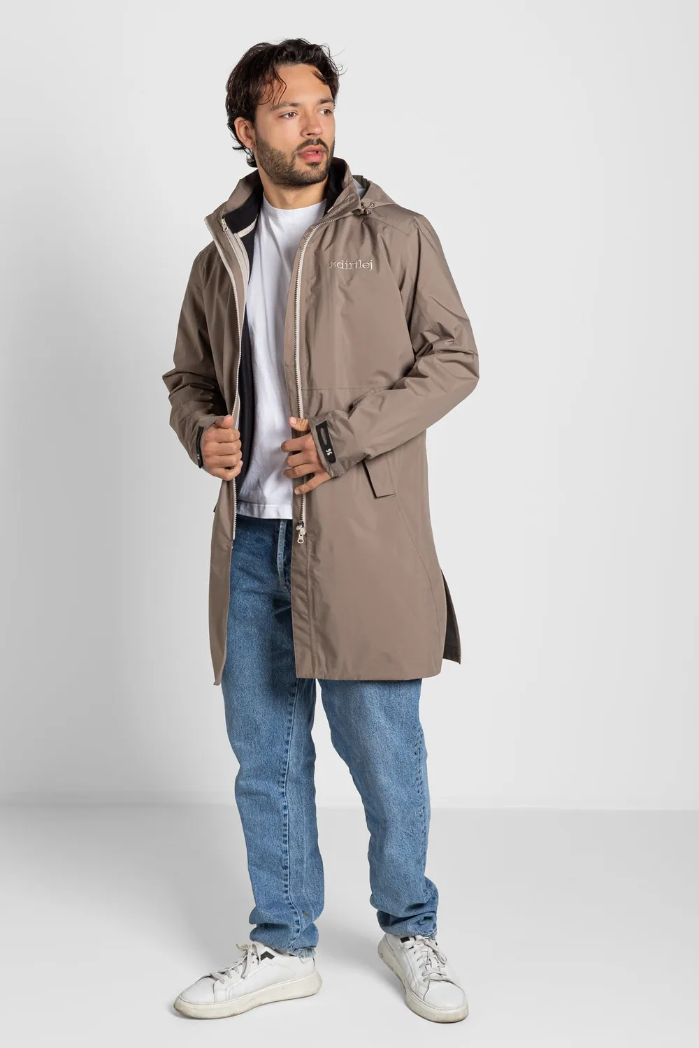 dirtlej weathershield regnjakke dark dust 3-i-1