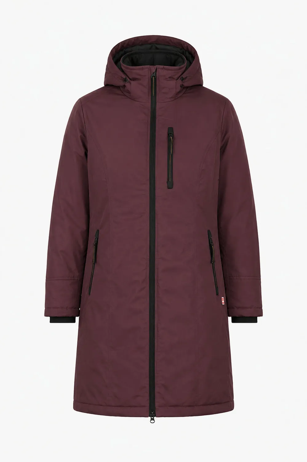 Danwear Holly regnfrakk dame wine vanntett