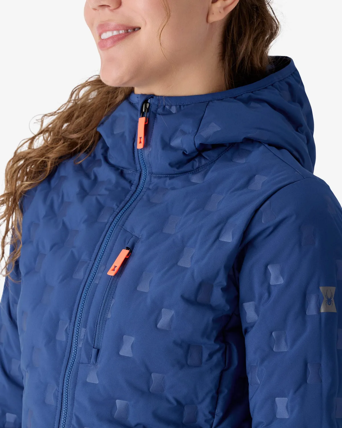 Spyder Zenith dunjakke indigo hette 700 fill