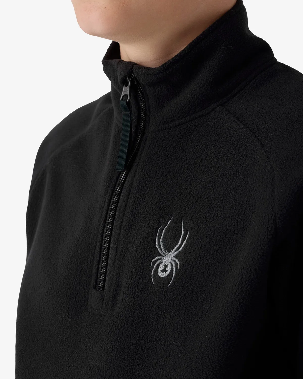 Spyder Speed Fleece Quarter Zip fleecegenser gutt svart varm
