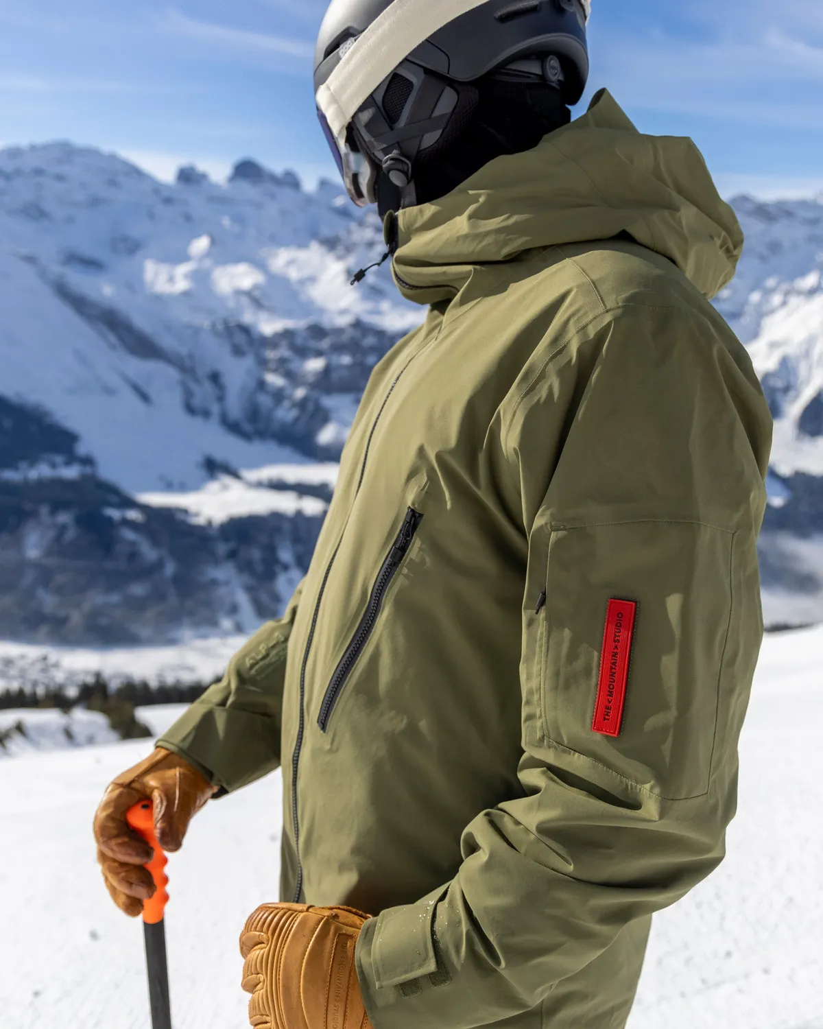 The Mountain Studio S-7 skijakke Brindle vanntett isolert