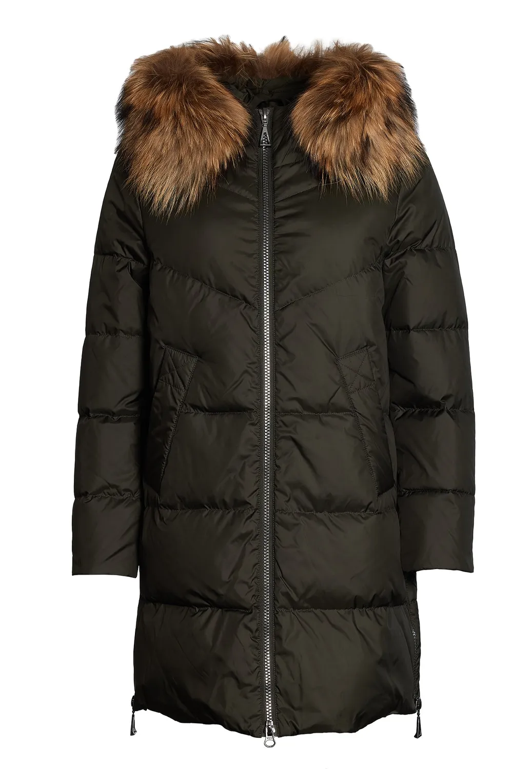 Windfield Herla vinterjakke dame army dun