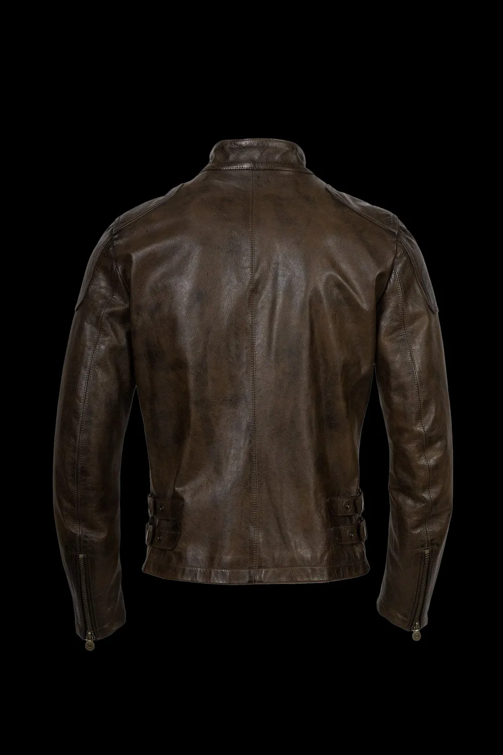 Matchless Captain Jacket motorsykkeljakke antique brown skinn