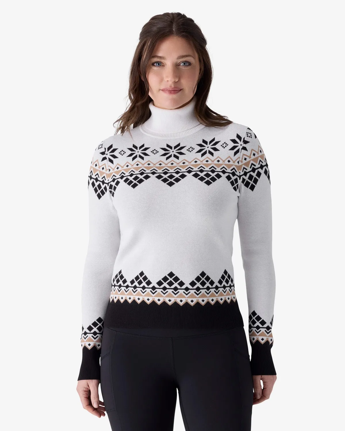 Spyder Stellar skigenser leopard ullblanding